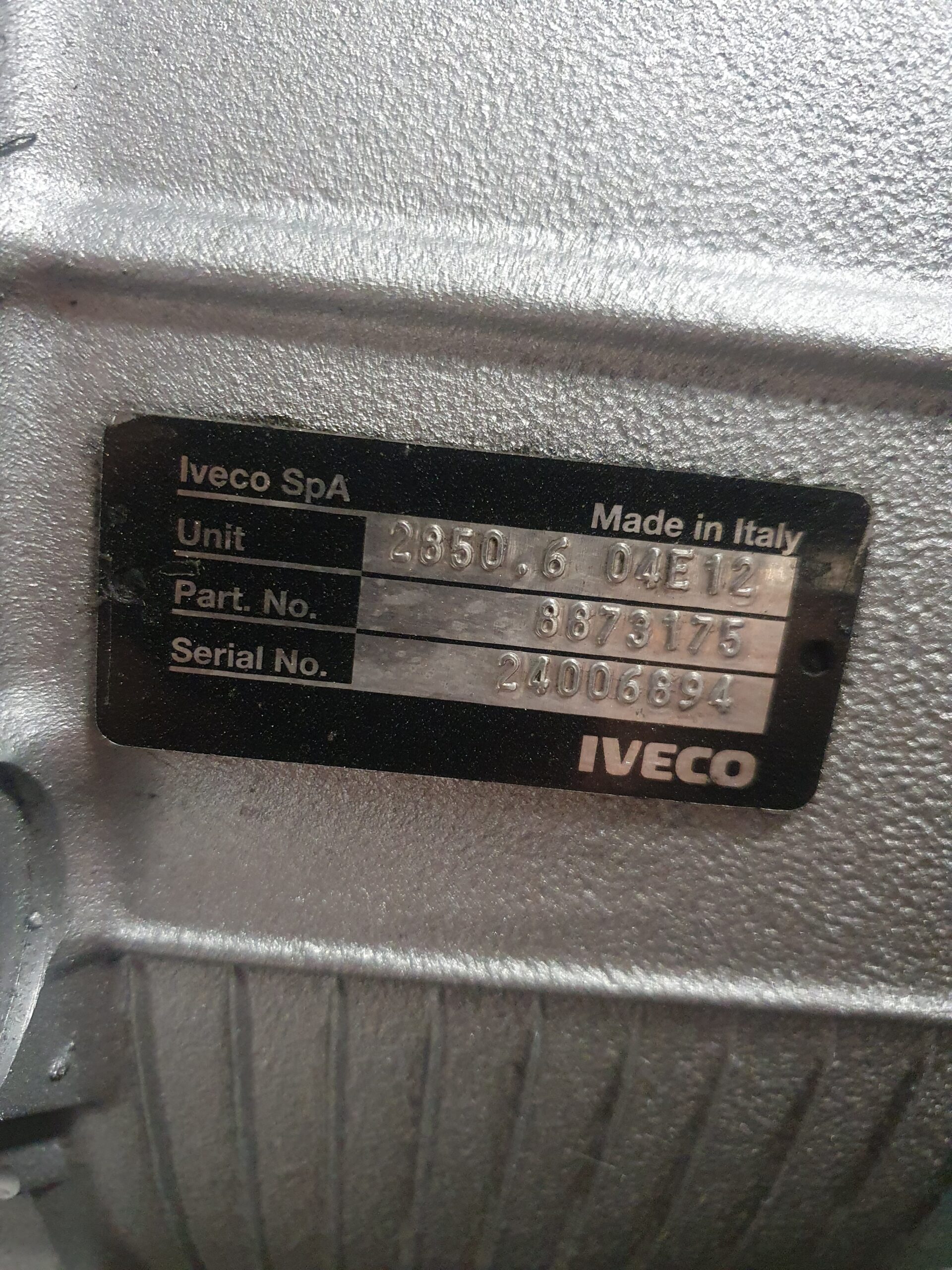 Skrzynia biegów Iveco 3.0 8873175, 2850.6 - obrazek 5